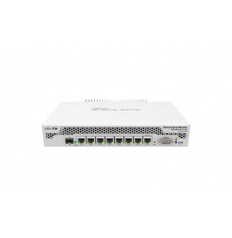 Router  MIKROTIK MT CCR1009-7G-1C-PC MikroTik CCR1009-7G-1C-PC L6 9xCore 1GB RAM  7xGig LAN  1xSFP combo Rack 19