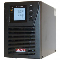 UPS Lestar Udx-1000 1000VA/ 900W PF 0,9 On-Line LCD 2x9Ah 4xIEC USB RJ 45 EPO