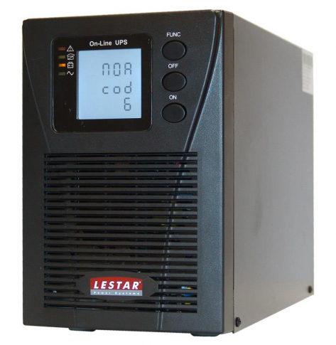 UPS Lestar Udx-1000 1000VA/ 900W PF 0,9 On-Line LCD 2x9Ah 4xIEC USB RJ 45 EPO