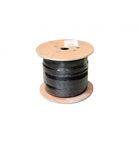 Kabel DIGITUS DK-TP612 U/UTP kat.6 zewnętrzny wypełniony żelem, 305m, czarny