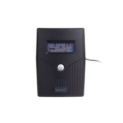 UPS DIGITUS Line-Ineractive LCD, 600VA/360W, AVR, 2xSCHUKO, USB, RJ11