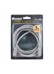 Patchcord Vakoss RJ45 Cat5 FTP 3m szary