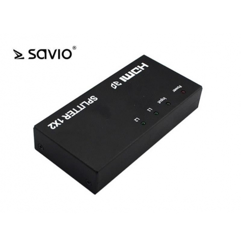 SAVIO SAVKABELCL-42 SAVIO CL-42 HDMI Splitter na 2 odbiorniki, Full HD