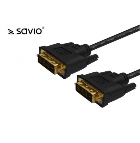Kabel DVI - DVI 24+1 3m SAVIO CL-53