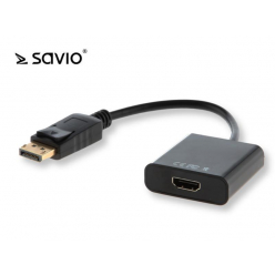 SAVIO SAVKABELCL-55 SAVIO CL-55 Adapter Displayport - HDMI