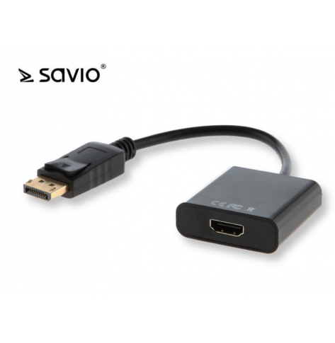 Adapter Displayport - HDMI SAVIO CL-55