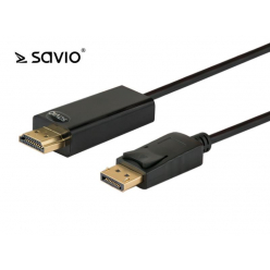 SAVIO SAVKABELCL-56 SAVIO CL-56 Kabel HDMI - DP 1,5m