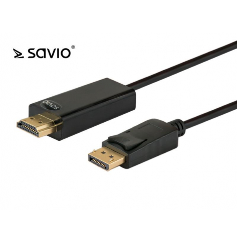 SAVIO SAVKABELCL-56 SAVIO CL-56 Kabel HDMI - DP 1,5m