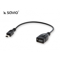 Adapter USB Mini BM - AF OTG SAVIO CL-58