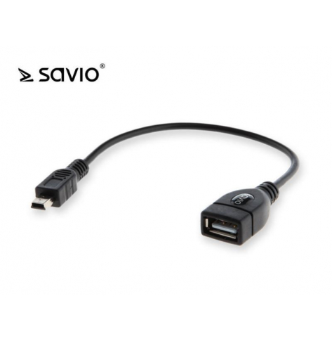 Adapter USB Mini BM - AF OTG SAVIO CL-58