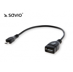 Adapter SAVIO CL-59 OTG micro USB