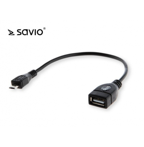 SAVIO SAVKABELCL-59 SAVIO CL-59 Adapter OTG micro USB - micro USB