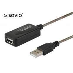 Kabel Przedłużka portu USB 5m aktywna SAVIO SAVKABELCL-76