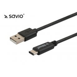 SAVIO SAVKABELCL-79 SAVIO CL-79 Kabel USB 3.1 Typ C M - USB 2.0 AM, 1m, pudełko