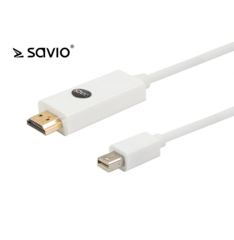 Kabel Mini DisplayPort - HDMI 1,8m Savio CL-83
