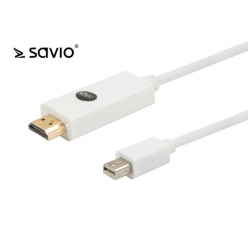 SAVIO SAVKABELCL-84 SAVIO CL-84 Kabel Mini DisplayPort M - HDMI M, 3m