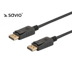 Kabel Displayport M - Displayport M 1,8m by SAVIO CL-85