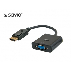 SAVIO SAVKABELCL-90 SAVIO CL-90 Adapter Displayport (M) - VGA (F)