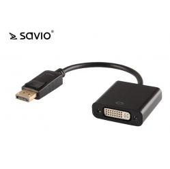 Adapter Displayport - DVI 24 pin SAVIO CL-91