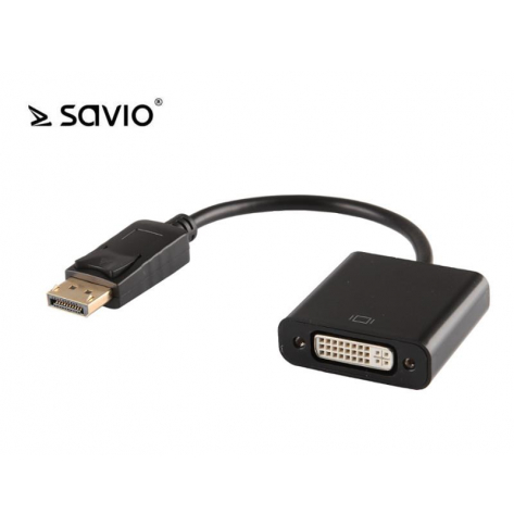 SAVIO SAVKABELCL-91 SAVIO CL-91 Adapter Displayport (M) - DVI 24 pin (F)