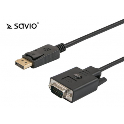 SAVIO SAVKABELCL-92 SAVIO CL-92 Kabel DisplayPort - VGA 1,8m
