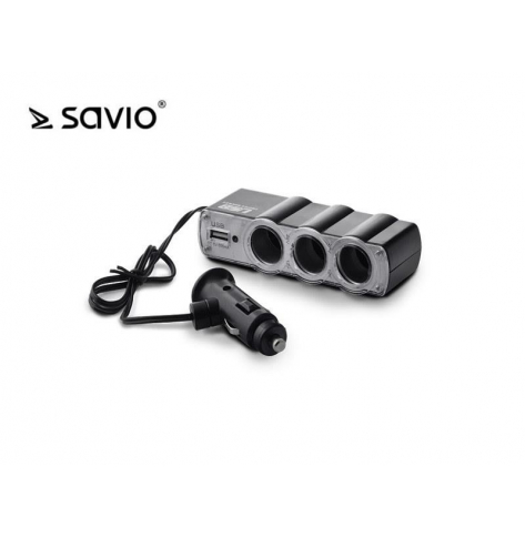 SAVIO SAVAUTOSA-023 SAVIO SA-023 Rozdzielacz zapalniczki z USB