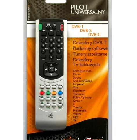 SAVIO Zip308 ELMAK ZIP 308 Pilot uniwersalny DVB-T