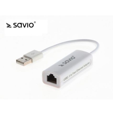 Adapter USB - RJ45 SAVIO CL-24