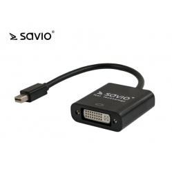 Adapter miniDisplayport - DVI 24 pin (F) SAVIO