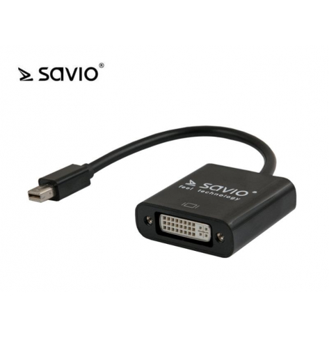 Adapter miniDisplayport - DVI 24 pin (F) SAVIO