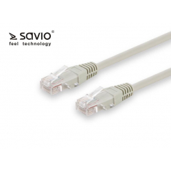 Kabel SAVIO CLA-04 sieciowy CAT 6 UTP 5m