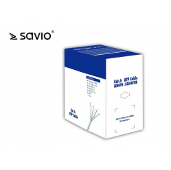 Kabel SAVIO CLA-06 sieciowy UTP Cat. 6 305m