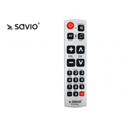 SAVIO SAVPILOTRC04 TV SAVIO RC-04 EASY Pilot do TV, duże przyciski