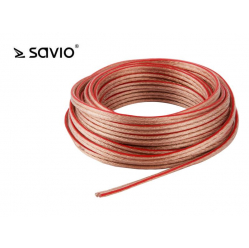 Kabel głośnikowy SAVIO CLS-03 10m 2x2.00mm2, OFC