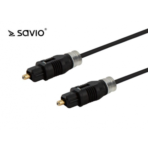 SAVIO SAVKABELCLS-05 SAVIO CLS-05 Kabel optyczny Toslink, 0,5m, OD2.2mm
