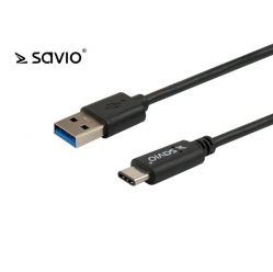 Kabel USB 3.0 - USB 3.1 C, 1m Savio CL-101 -> Kabel USB 3.0 - 3.1 C, 1m Savio CL-101