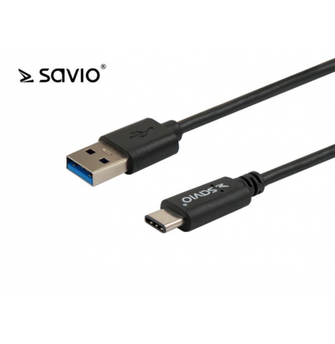 SAVIO SAVKABELCL-101 Savio CL-101 Kabel USB 3.0 - USB 3.1 C, 1m