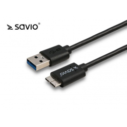 SAVIO SAVKABELCL-102 SAVIO CL-102 Kabel USB 3.0 - USB Micro 3.0 Typ B, 1m