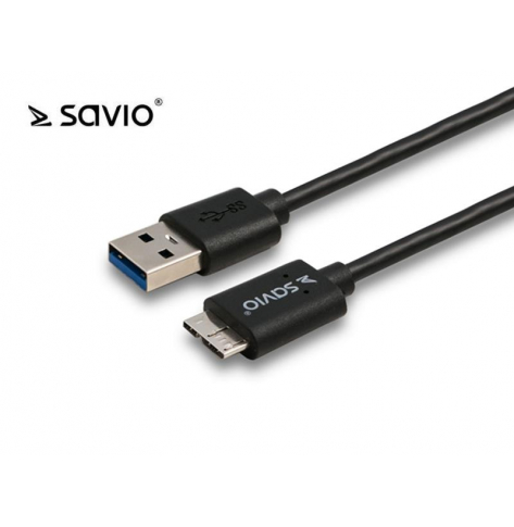 SAVIO SAVKABELCL-102 SAVIO CL-102 Kabel USB 3.0 - USB Micro 3.0 Typ B, 1m
