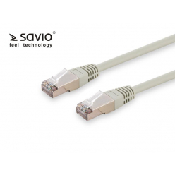 SAVIO SAVKABELCLA-07 SAVIO CLA-07 Przewód sieciowy patchcord FTP Kat. 6 1m