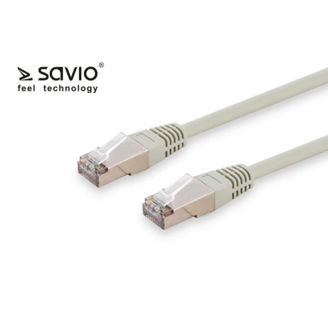 SAVIO SAVKABELCLA-07 SAVIO CLA-07 Przewód sieciowy patchcord FTP Kat. 6 1m