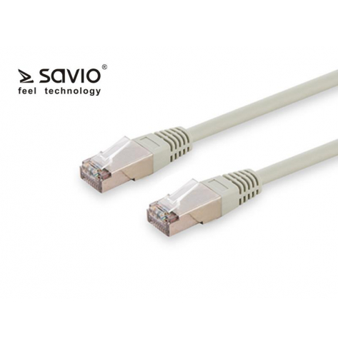 Kabel sieciowy patchcord FTP Kat. 6 3m SAVIO SAVKABELCLA-08