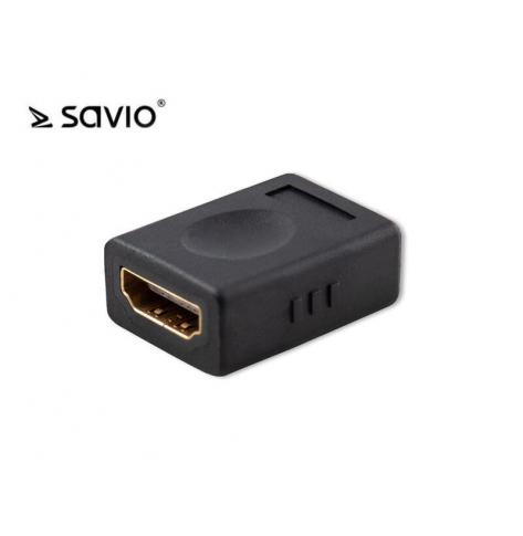 SAVIO CL-111 SAVIO CL-111 Adapter HDMI (F) - HDMI (F) - prosty, beczka