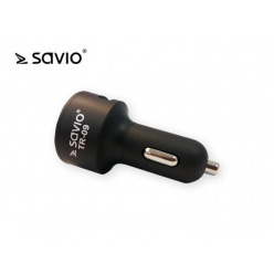 SAVIO TR-09 SAVIO Transmiter samochodowy TR-09 z funkcją Bluetooth+ładowarka 2,4A