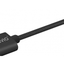 SAVIO CL-128 SAVIO CL-128 Kabel 2w1 USB - micro USB/typ C 2.1A, 1m