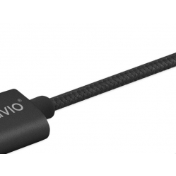 Kabel SAVIO CL-128 2w1 USB - micro USB/typ C 2.1A, 1m