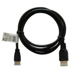 KABEL HDMI-miniHDMI SAVIO CL-09M czarny, złote końcówki, v.1,4 high speed, 1,5m