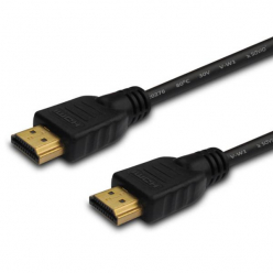 SAVIO CL-37M SAVIO CL-37M Kabel HDMI v1.4 Ethernet 3D Dolby TrueHD 24K Gold 1,0m