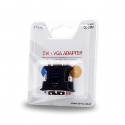 Adapter DVI (M) - VGA (F) SAVIO CL-25M