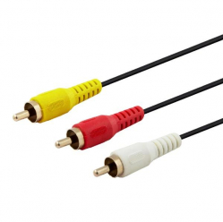 Kabel SAVIO CLS-14 audio/video RCA 2m